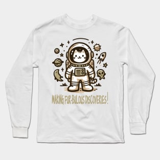 Space Paws Furbulous Discoveries Long Sleeve T-Shirt